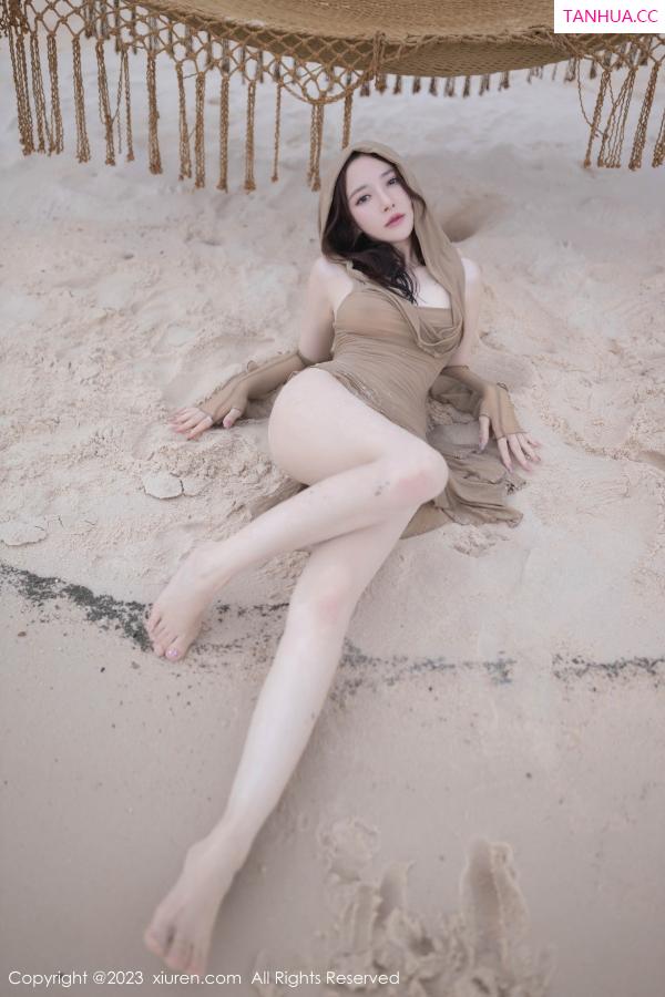 鱼子酱fish  [XiuRen]高清写真图 2023.08.25 No.7288 鱼子酱Fish 沙滩美腿第55张图片